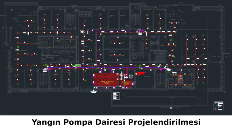 Yangın Pompa Dairesi Projelendirilmesi - 1